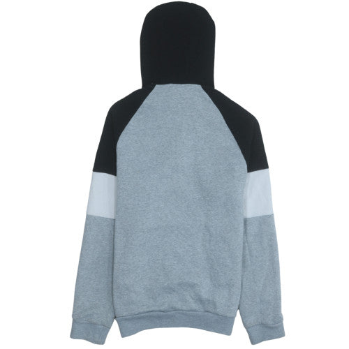 Slazenger Mens Grey 1/2 Zip Hooded Sweatshirt S