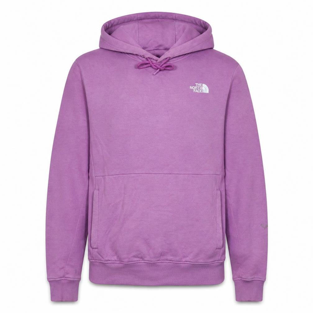 The North Face Men's Purple Medium Pullover Hoodie with Logo