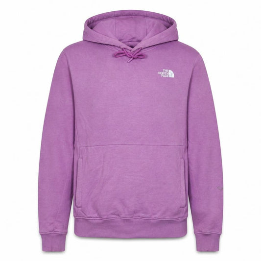 The North Face Men's Purple Medium Pullover Hoodie with Logo