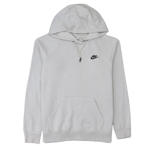 Nike Men's Grey Pullover Hoodie Size M Regular Fit Sportswear
