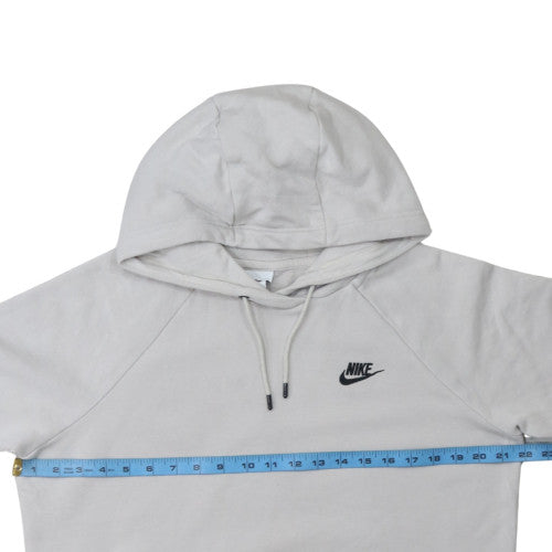 Nike Men's Grey Pullover Hoodie Size M Regular Fit Sportswear