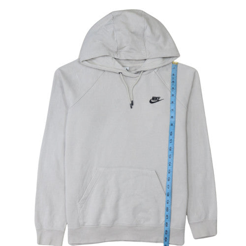 Nike Men's Grey Pullover Hoodie Size M Regular Fit Sportswear