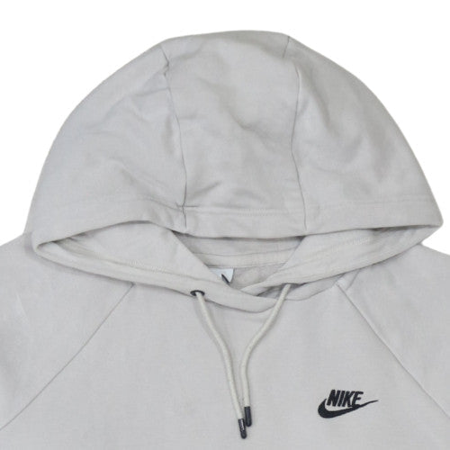 Nike Men's Grey Pullover Hoodie Size M Regular Fit Sportswear