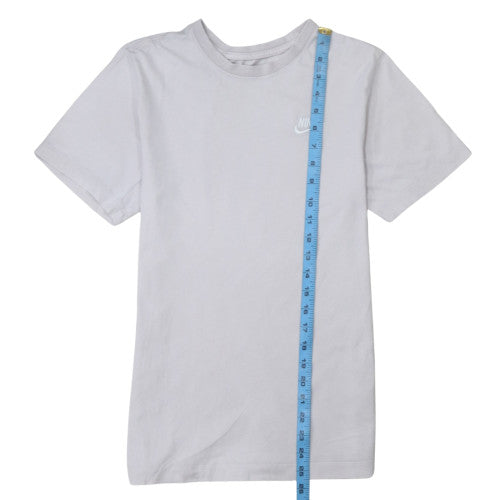 Nike Men's Grey Regular Fit Cotton Crew Neck T-Shirt Size M