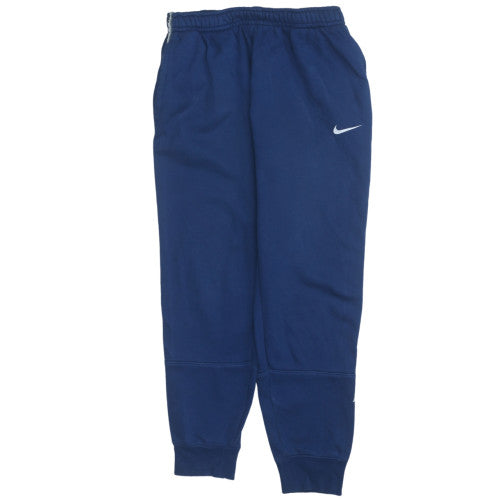 Nike Men's Blue Regular Fit Fleece Sweatpants M
