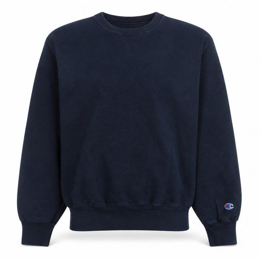 Champion Men's Blue Medium Pullover Crew Neck Sweatshirt