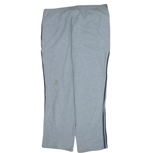 Adidas Men's Grey XL Sweatpants Jersey Straight Leg Trousers