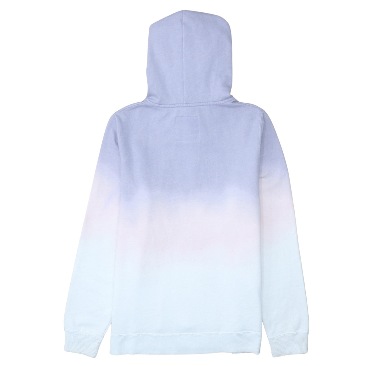 Hollister Women’s Blue Ombre Hoodie L Pullover Logo Sweatshirt
