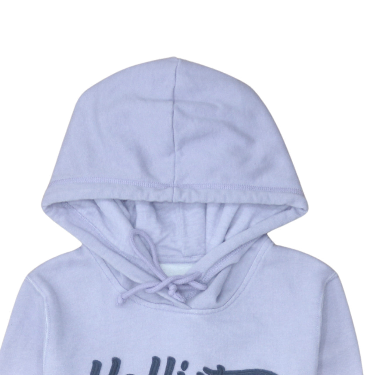 Hollister Women’s Blue Ombre Hoodie L Pullover Logo Sweatshirt