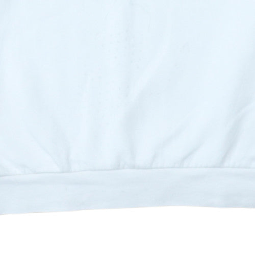Adidas Boys White 13-14 Years Pullover Sweatshirt with Logo and Stripes