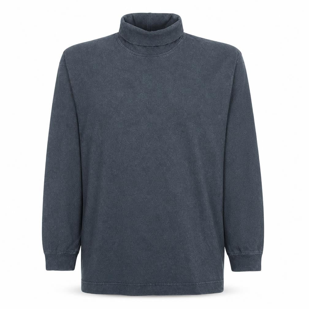 Gap Men Grey Roll Neck Pullover Sweatshirt Size M