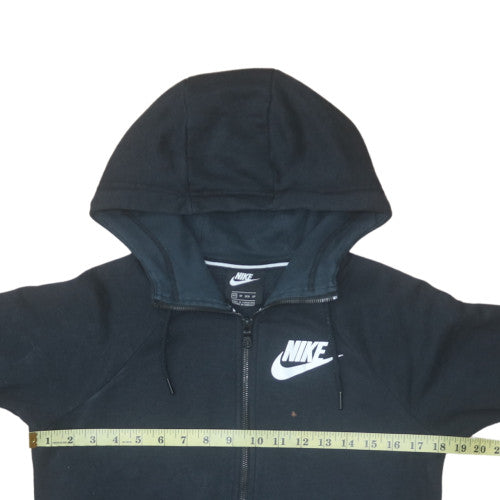 Nike Men's Black XS Full Zip Hoodie Sweatshirt