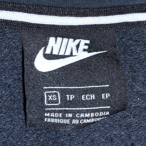 Nike Men's Black XS Full Zip Hoodie Sweatshirt