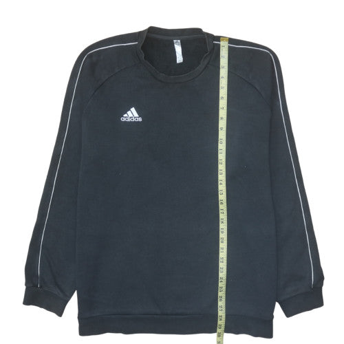 Adidas Men's Black 2XL Pullover Crew Neck Sports Sweatshirt