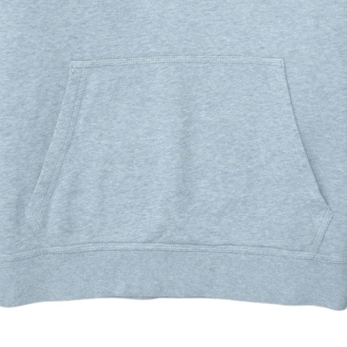 Nike Men's Grey Pullover Hoodie M Regular Fit Fleece Sweatshirt