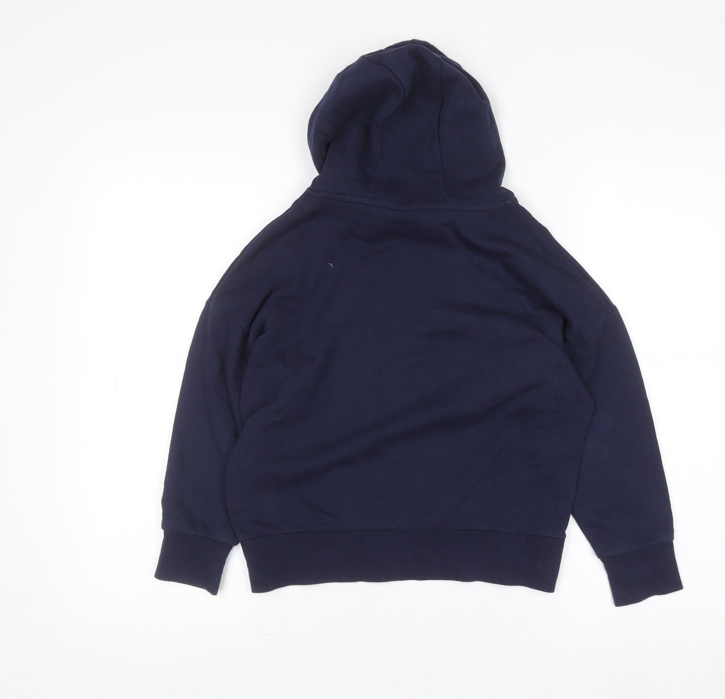 George Boys Navy Red England Hoodie 7-8 Years Pullover Cotton Blend