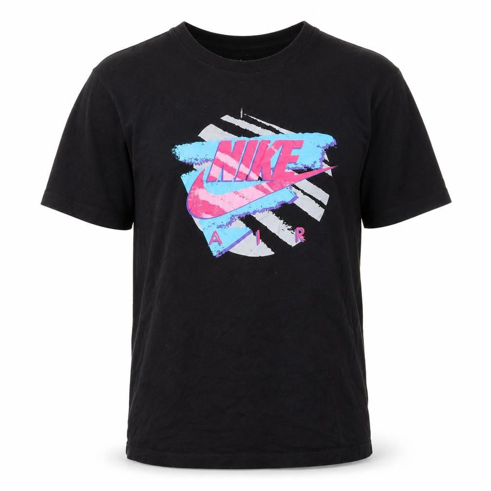 Nike Men's Black Air Graphic Short Sleeve Cotton T-Shirt Size S