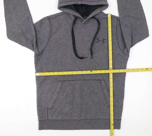 Under Armour Men’s Grey Pullover Hoodie S Athletic Fleece