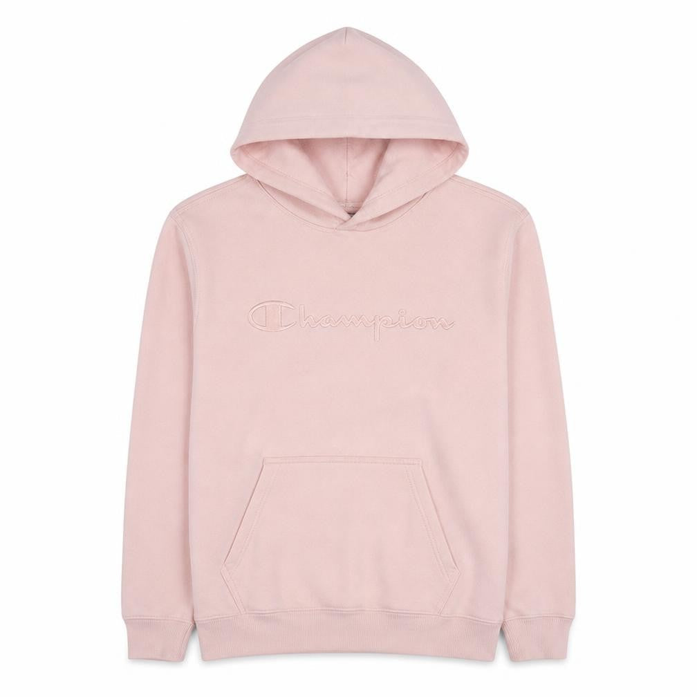 Champion Womens Pink Hooded Pullover Sweatshirt Size L