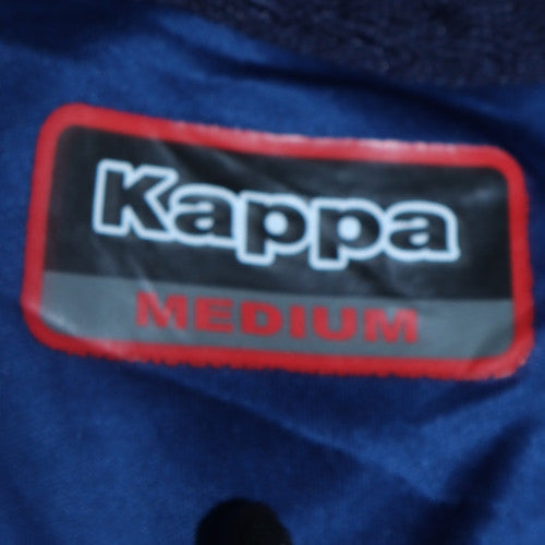 Kappa Mens Blue 1/4 Zip Sports Sweatshirt Medium Lightweight