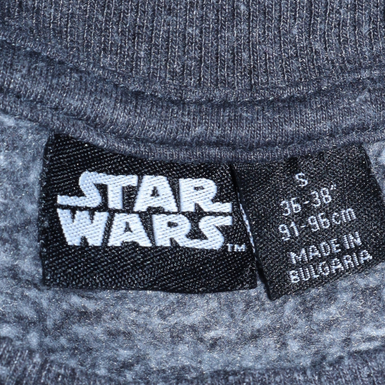 Cedar Wood State Men’s Grey Star Wars Logo Crew Neck Sweatshirt S