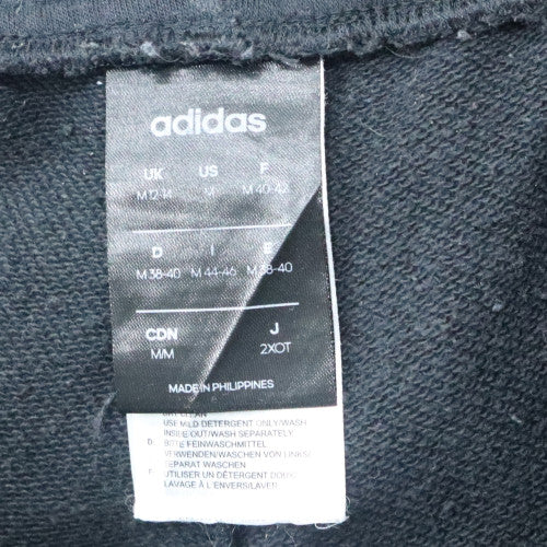 Adidas Womens Black Jogger Trousers Size M Regular Fit Sportswear