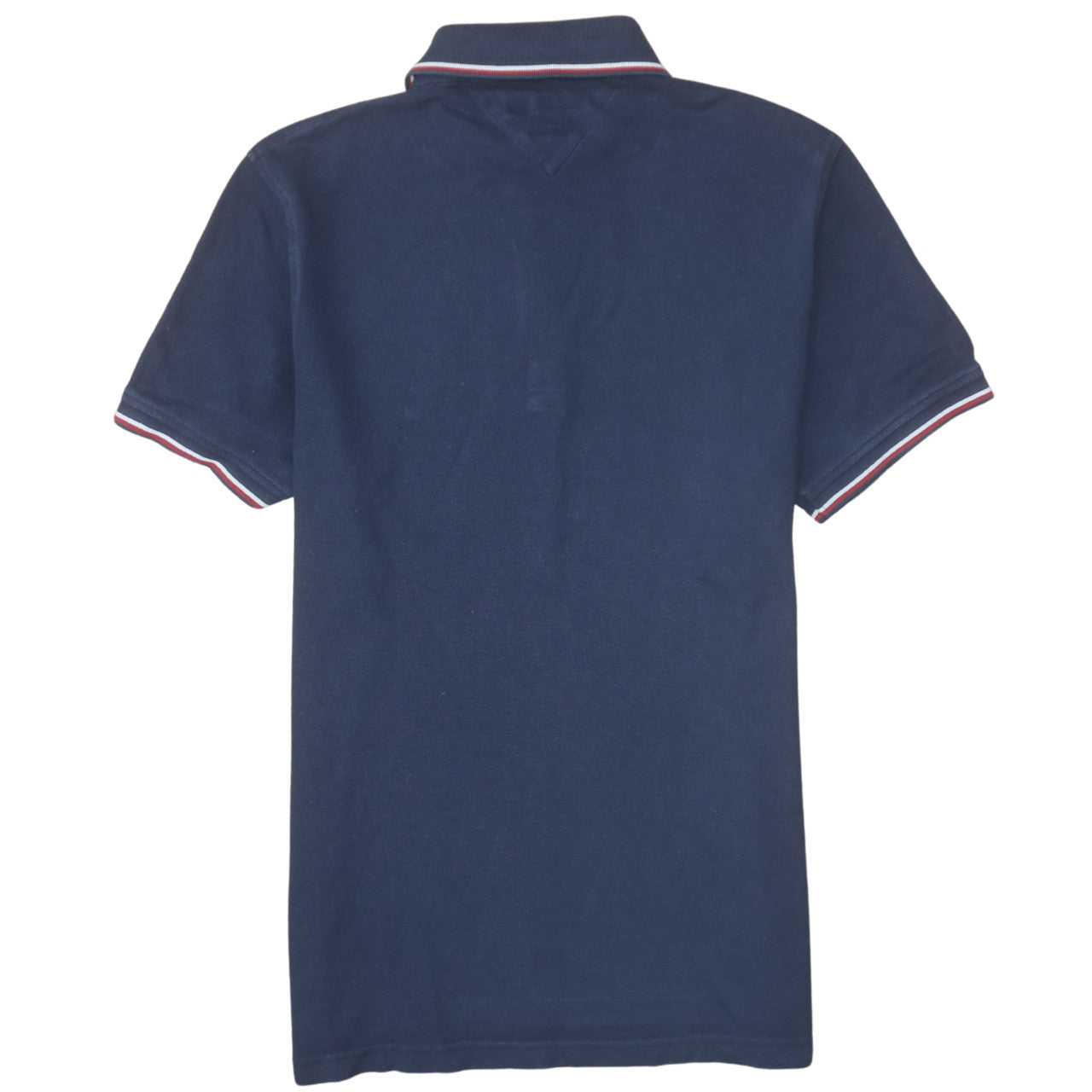 Tommy Hilfiger Men's Blue XL Slim Fit Cotton Polo Shirt