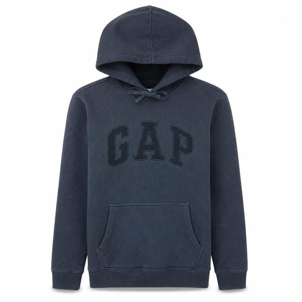 Gap Women’s Black Small Pullover Hoodie with Logo Front