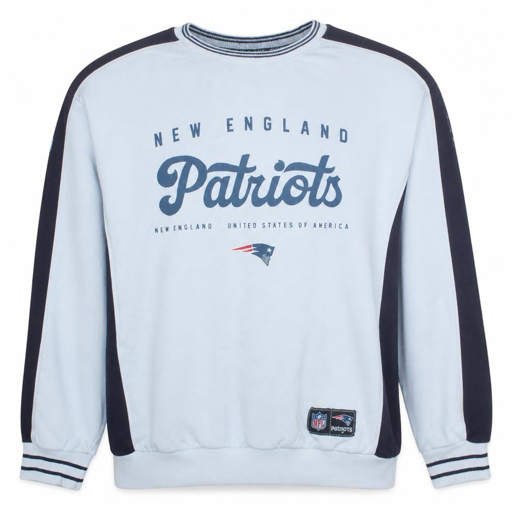Primark Men’s White XL Pullover Sweatshirt New England Patriots Logo