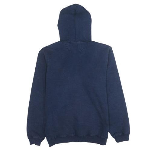 Nike Men's Blue Pullover Hoodie Size M Regular Fit Fleece