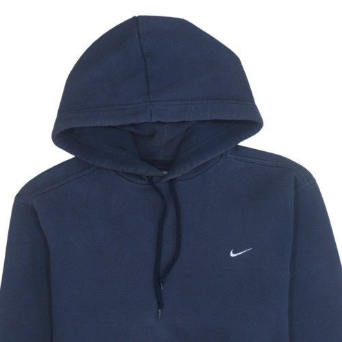 Nike Men's Blue Pullover Hoodie Size M Regular Fit Fleece