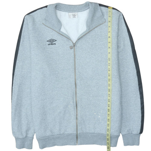 Umbro Men's Grey 2XL Track Jacket Full Zip Sportswear