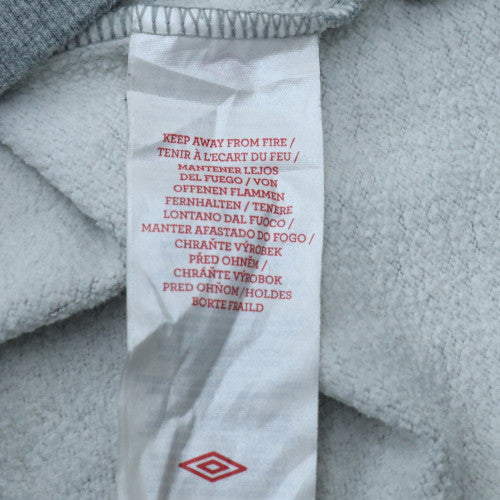 Umbro Men's Grey 2XL Track Jacket Full Zip Sportswear