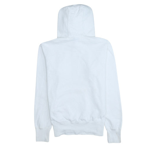 Champion Men's White Pullover Hoodie Medium Logo Graphic Sportswear