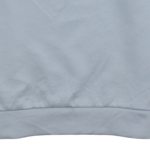 Nike Women Grey Crew Neck Pullover Sweatshirt M Relaxed Fit