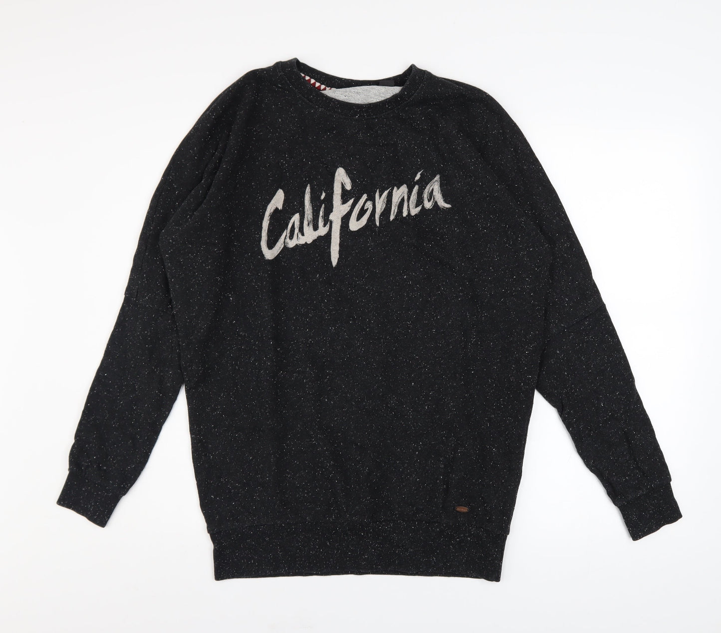 O'Neill Men's Black California Graphic Knit Sweatshirt Size S