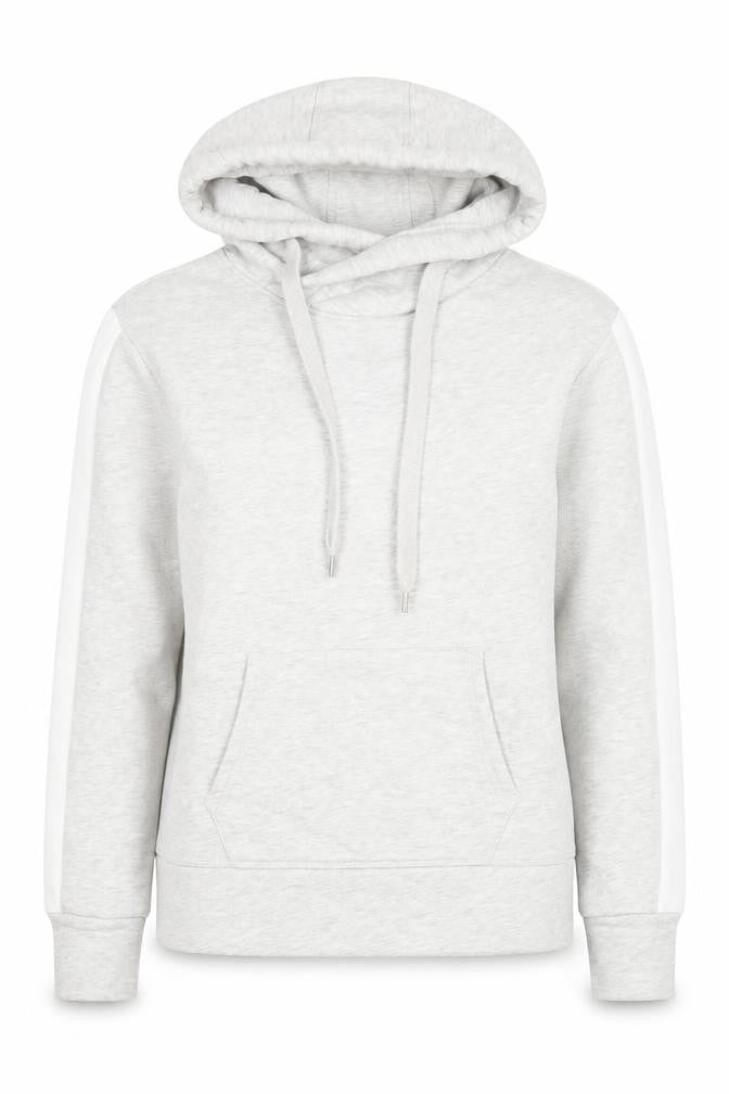 Mint Velvet Womens Grey XS Pullover Hoodie Cotton Blend