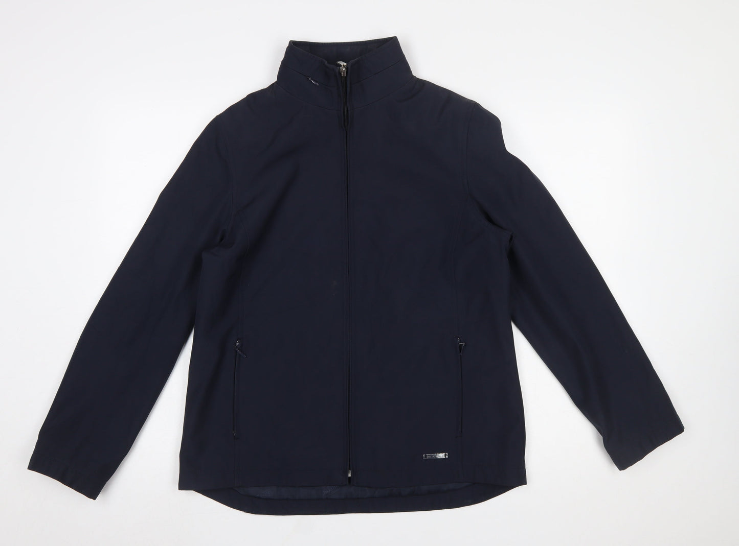 Maine New England Womens Blue Size 12 Softshell Jacket