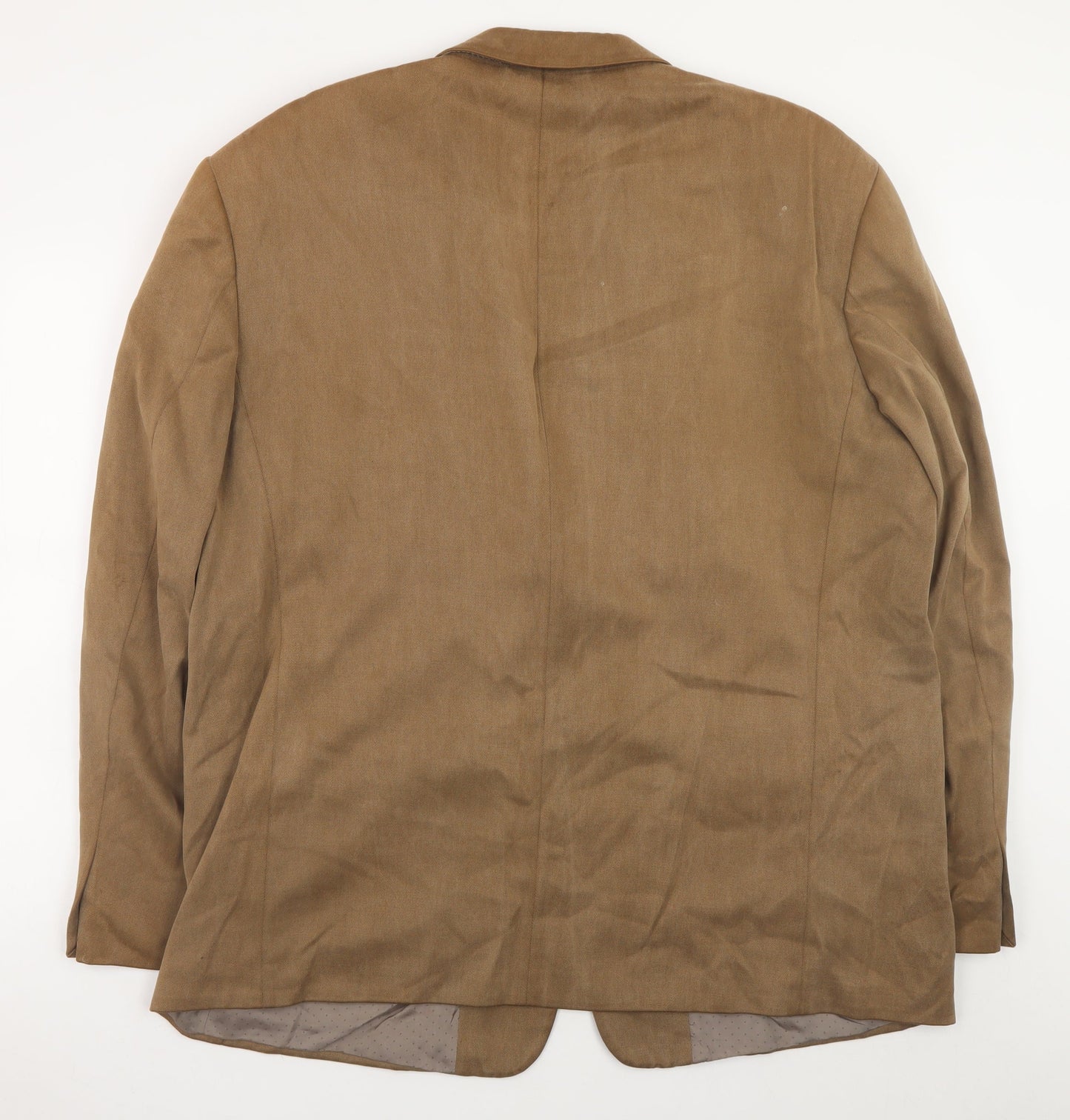 Oakman Men's Brown Classic Blazer Jacket Size 46
