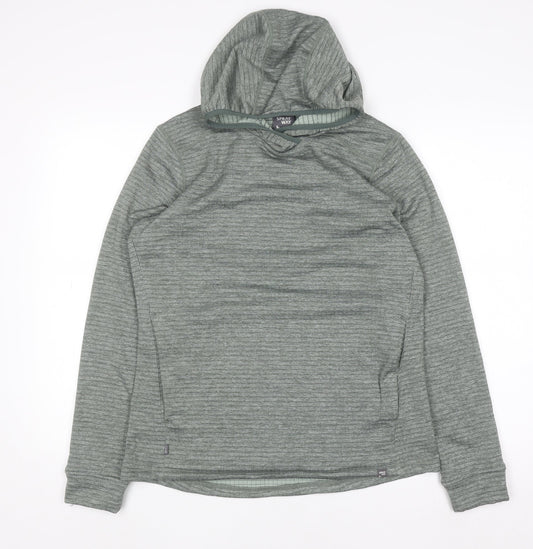 Sprayway Womens Green Size 12 Linhay Hooded Pullover Sweatshirt