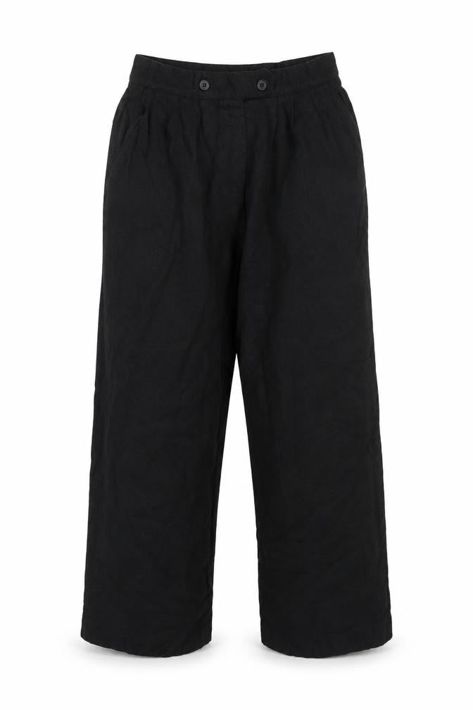 Mr. Jax Women’s Black Wool Pleated High Rise Trousers Size 12