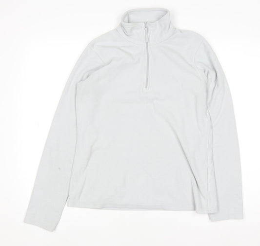 Mountain Warehouse Womens Grey Fleece Pullover Sweatshirt Size M