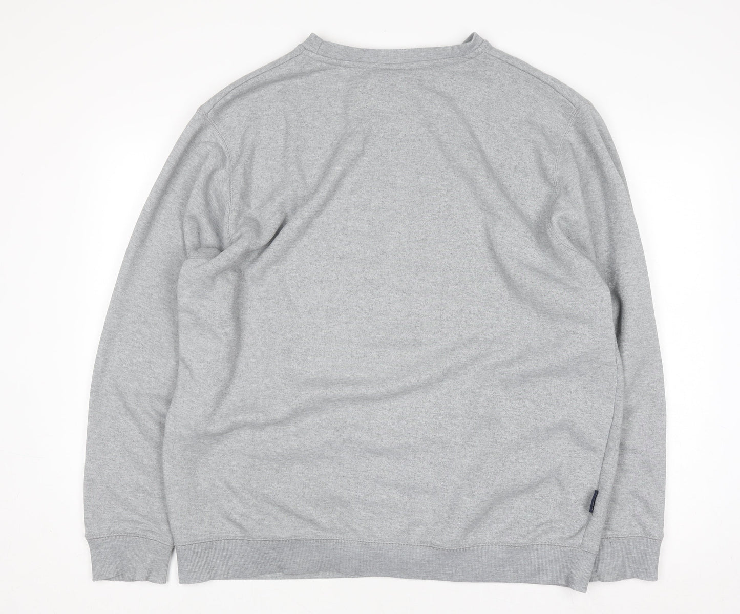 Slazenger Men's Grey XL Pullover Crew Neck Fleece Sweatshirt
