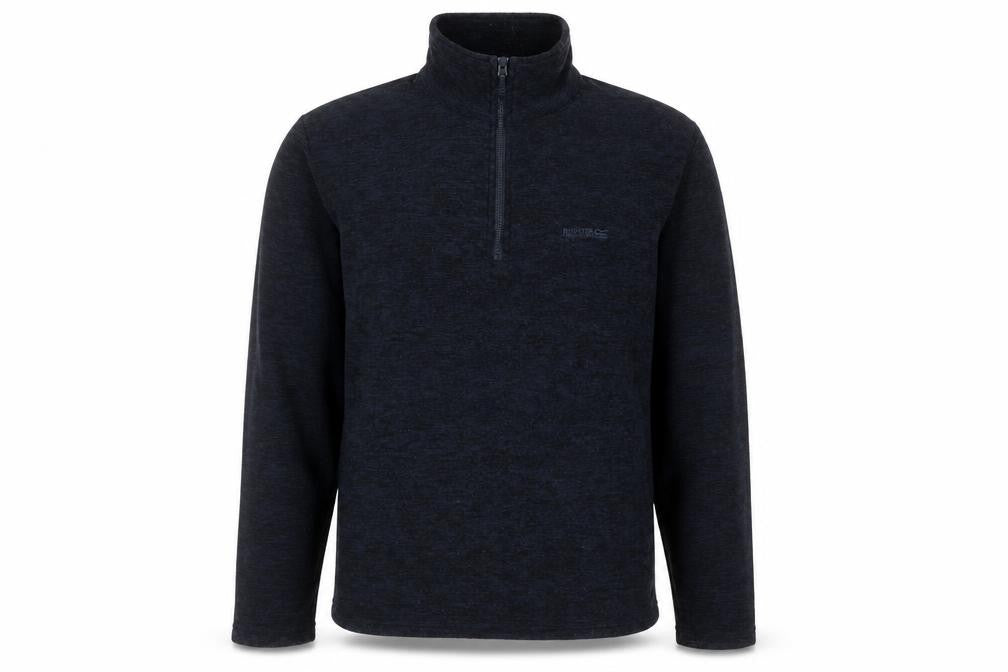 Regatta Men's Black XL Fleece 1/2 Zip Pullover Sweatshirt