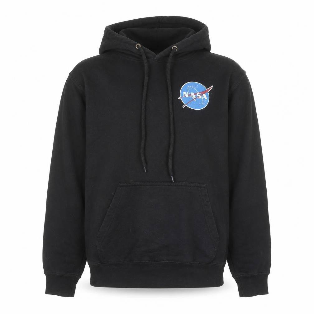 Prairie Mountain Men's Black NASA Pullover Hoodie Size S