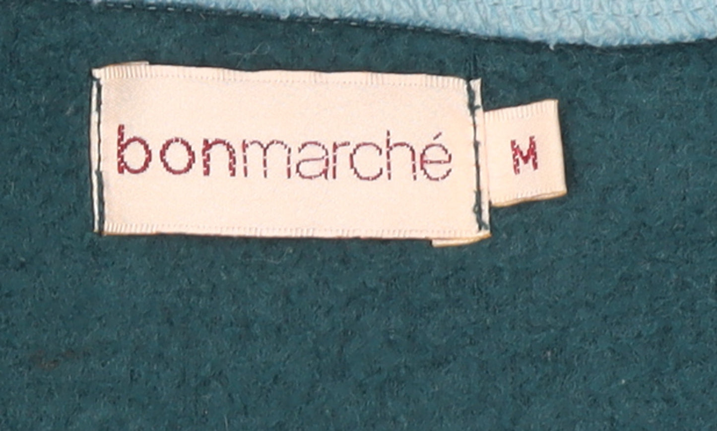 Bonmarché Women's Green Fleece Full Zip Jacket Size M