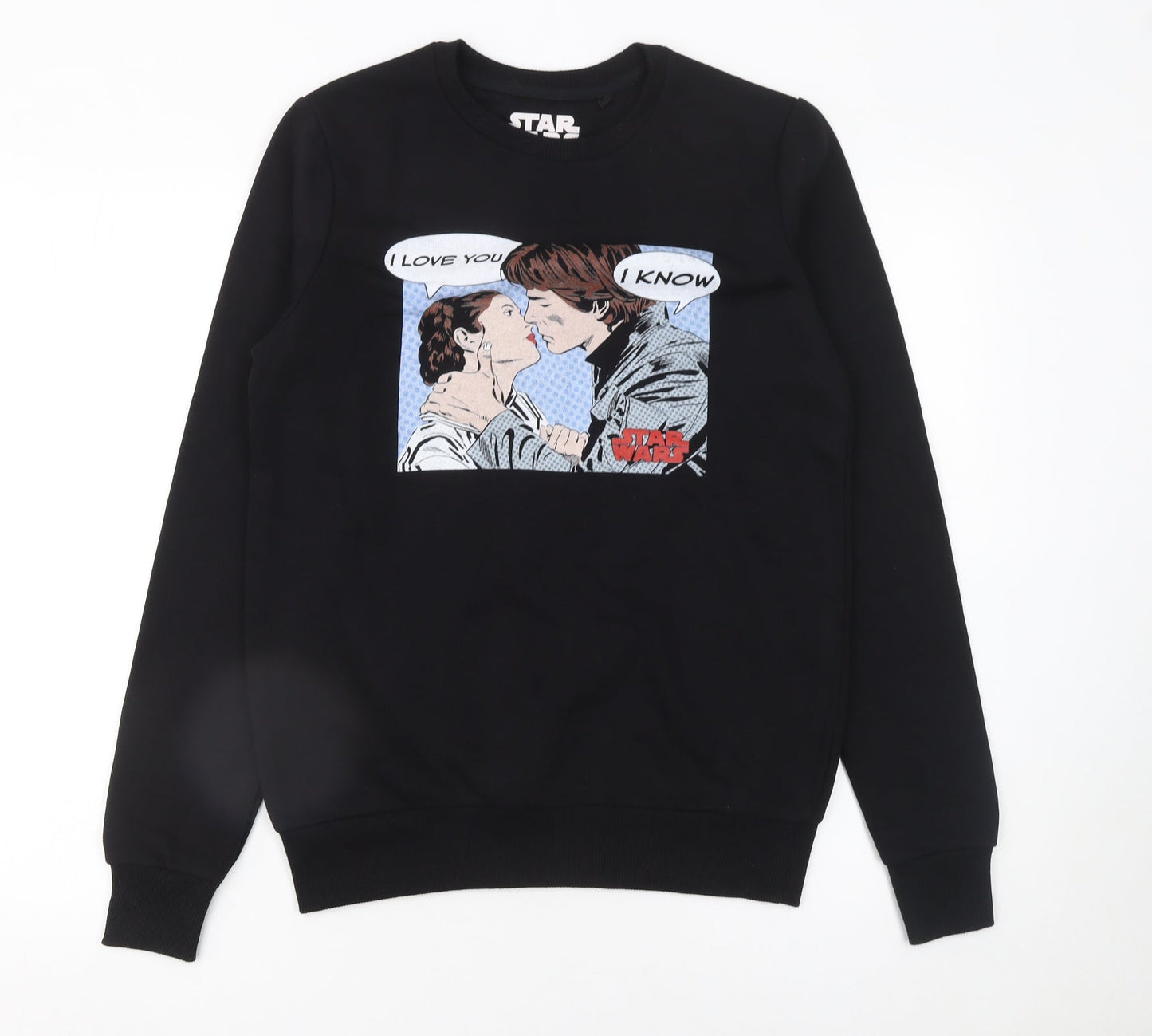 Star Wars Men's Black Graphic Print Sweatshirt Size S