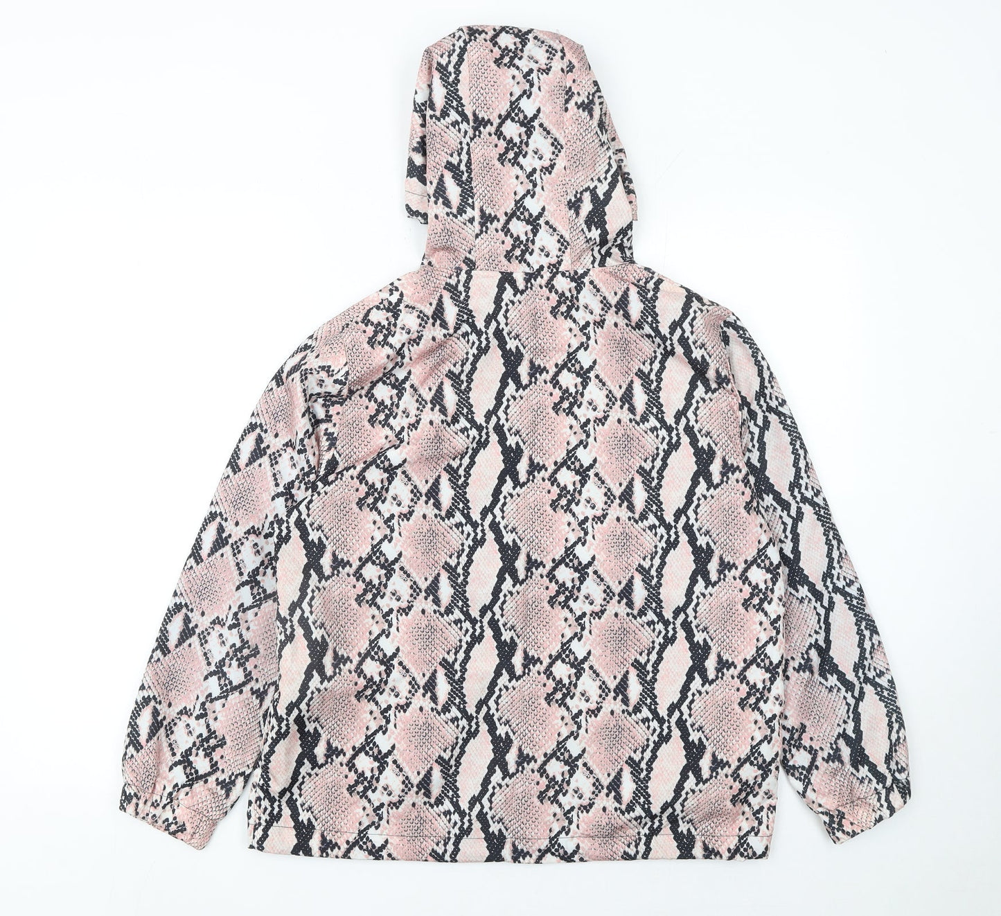 New Look Women's Multicoloured Snake Print Hooded Puffer Jacket S