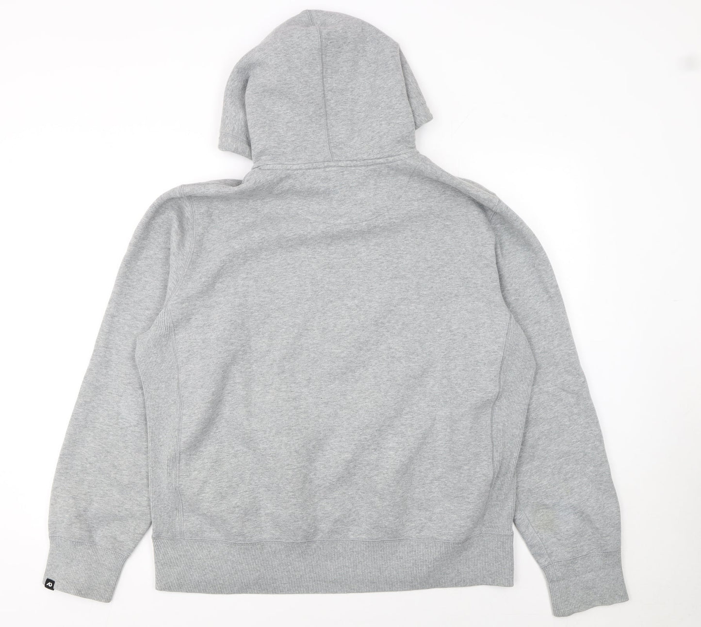 Nike Men's Grey Pullover Hoodie L Regular Fit Athletic Dept Logo