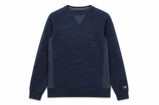 Champion Men's Blue Pullover Sweatshirt Large Crew Neck Sportswear